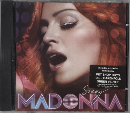 Madonna Sorry 2-CD single set (Double CD single) UK MAD2SSO350293