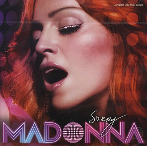 Madonna Sorry CD single (CD5 / 5") French MADC5SO353173