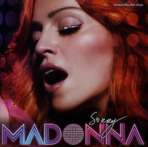 Madonna Sorry CD single (CD5 / 5") US MADC5SO353519