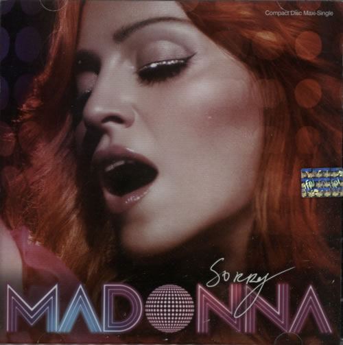 Madonna Sorry CD single (CD5 / 5") Argentinean MADC5SO593889