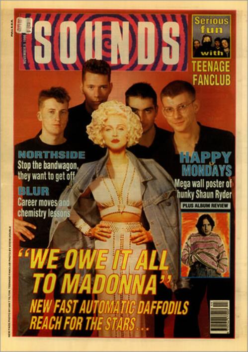 Madonna Sounds magazine UK MADMASO436350