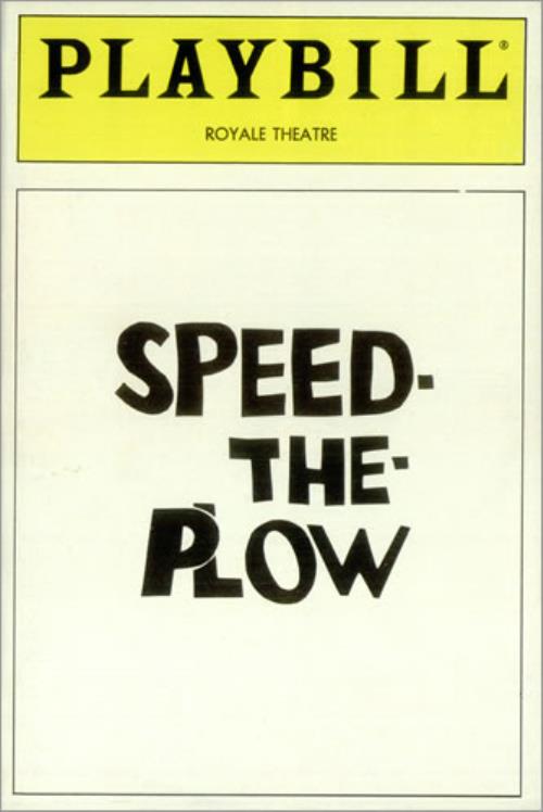 Madonna Speed The Plow handbill US MADHBSP217922
