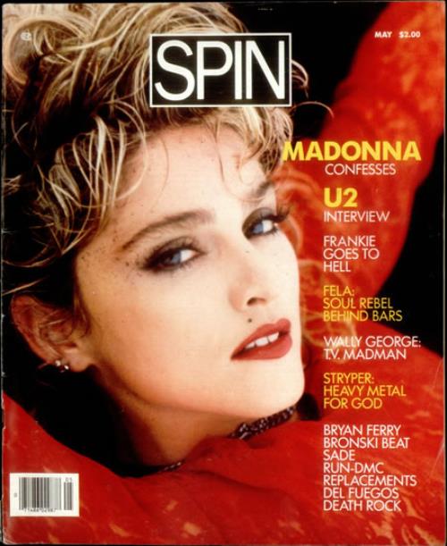 Madonna Spin - May 1985 magazine US MADMASP264847