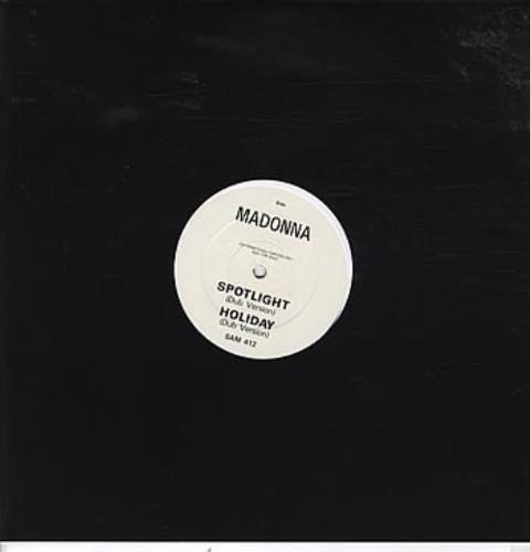 Madonna Spotlight 12" vinyl single (12 inch record / Maxi-single) UK MAD12SP91177