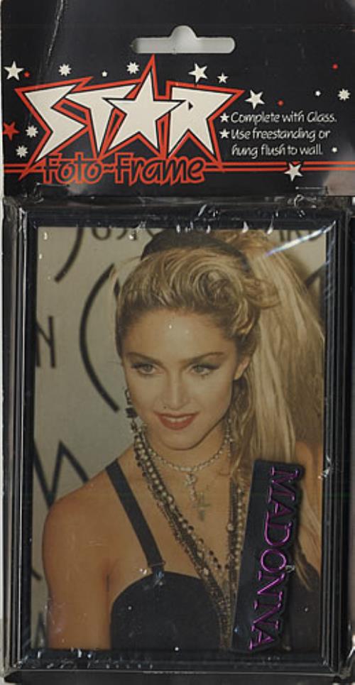 Madonna Star Photo Frame memorabilia UK MADMMST436192