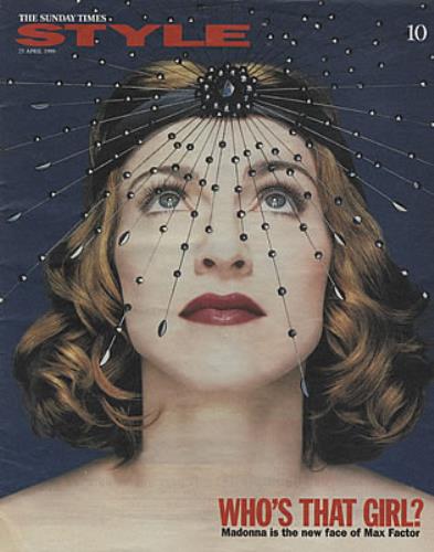 Madonna Style magazine UK MADMAST333563
