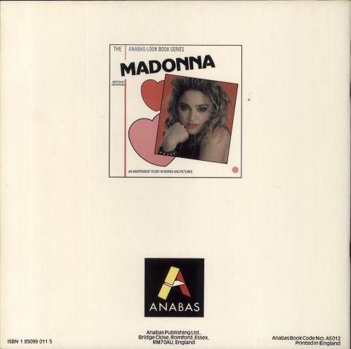 Madonna The Anabas Look Book Series book UK MADBKTH201664