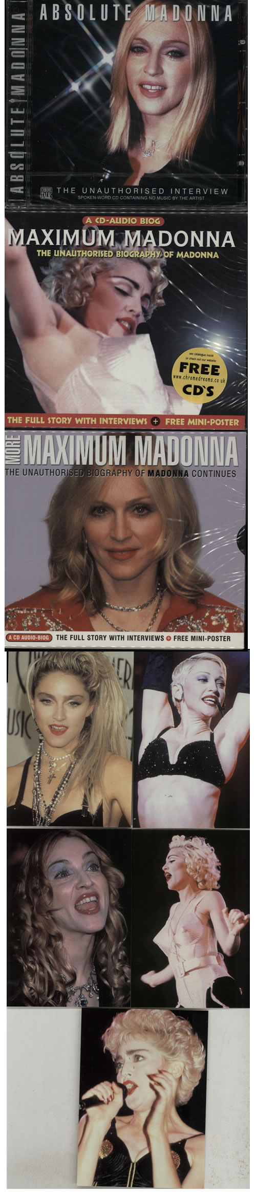 Madonna The Complete Madonna 3-CD album set (Triple CD) UK MAD3CTH584239