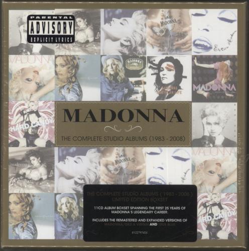 Madonna The Complete Studio Albums [1983-2008] - EX Sealed CD album (CDLP) UK MADCDTH844955