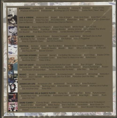 Madonna The Complete Studio Albums [1983-2008] - EX Sealed CD album (CDLP) UK MADCDTH844955