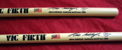 Madonna The Confession Tour Drumsticks memorabilia US MADMMTH379526