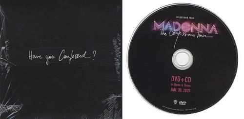 Madonna The Confessions Tour DVD Sampler - Sealed DVD Single US MADDSTH393301