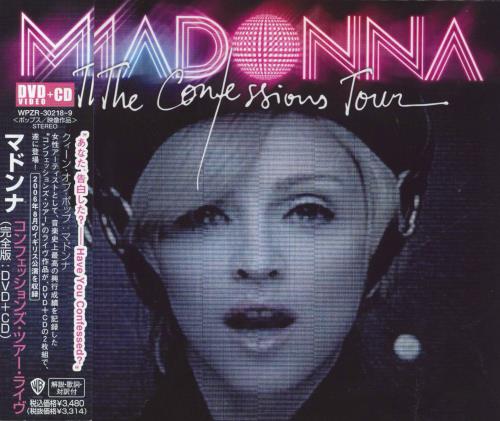 Madonna The Confessions Tour 2-disc CD/DVD set Japanese MAD2DTH652874