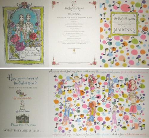 Madonna The English Roses media press pack UK MADPPTH378856