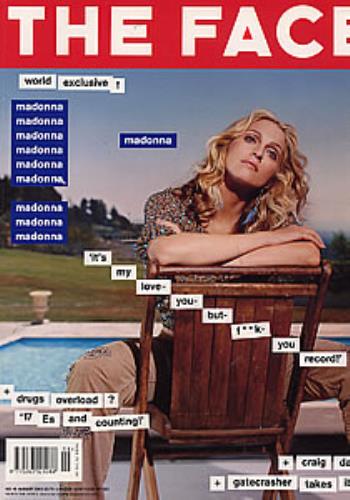 Madonna The Face - August 2000 magazine UK MADMATH167392