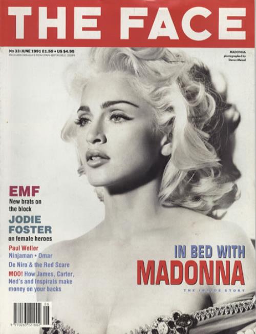 Madonna The Face magazine UK MADMATH344353