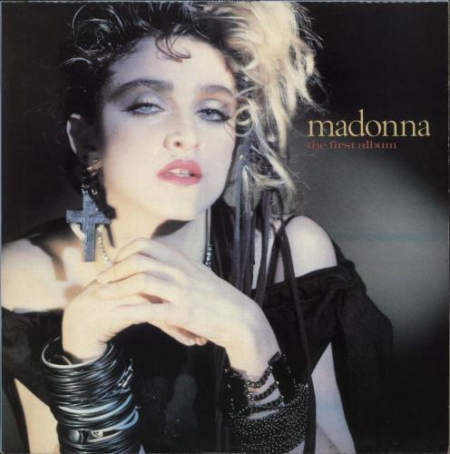 Madonna The First Album - UK label design vinyl LP album (LP record) UK MADLPTH721886