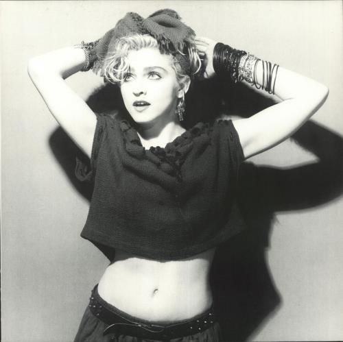 Madonna The First Album - UK label design vinyl LP album (LP record) UK MADLPTH721886