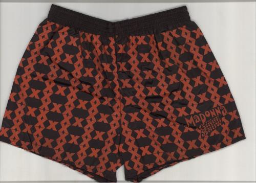 Madonna The Girlie Show Boxer Shorts memorabilia UK MADMMTH867234