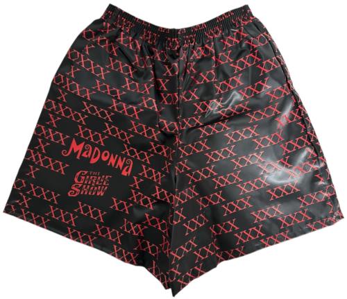 Madonna The Girlie Show Boxer Shorts memorabilia US MADMMTH867718