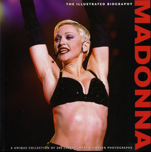 Madonna The Illustrated Biography book UK MADBKTH560622