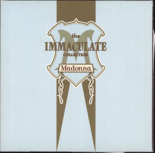 Madonna The Immaculate Collection + Lyric insert 2-LP vinyl record set (Double LP Album) UK MAD2LTH738413