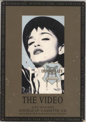 Madonna The Immaculate Collection - Counter Display display UK MADDITH733281