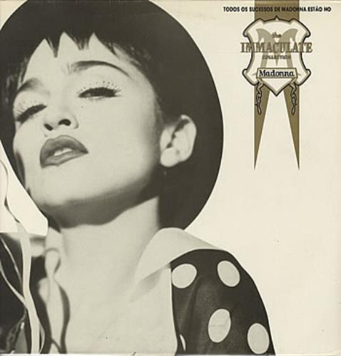 Madonna The Immaculate Collection Sampler 12" vinyl single (12 inch record / Maxi-single) Brazilian MAD12TH314449