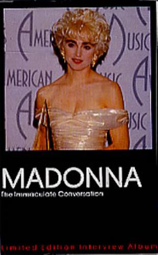 Madonna The Immaculate Conversation cassette album UK MADCLTH41798