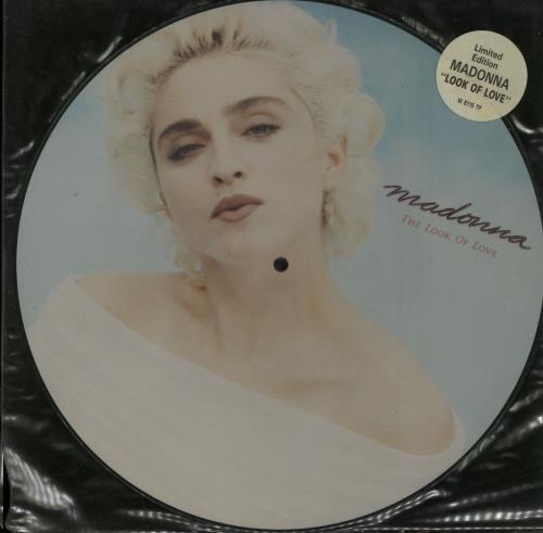 Madonna The Look Of Love - Stickered sleeve 12" vinyl picture disc (12 inch picture record) UK MAD2PTH01779