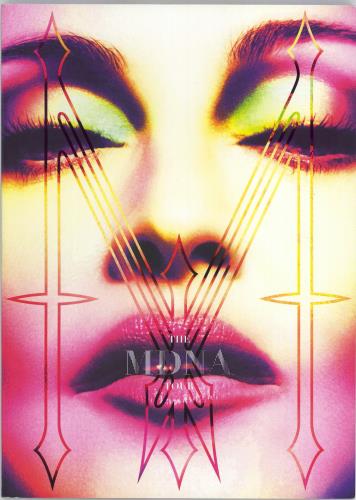 Madonna The MDNA Tour + Ticket Stubs/Early entry tickets tour programme UK MADTRTH769801