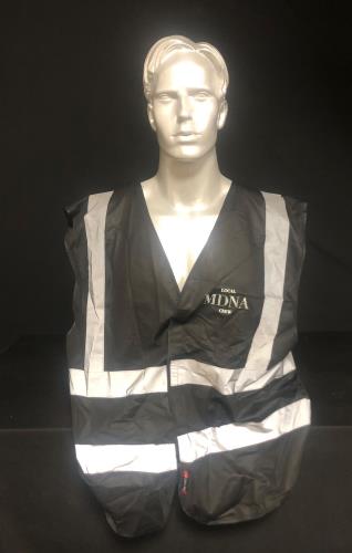 Madonna The MDNA Tour - Crew Reflective Wasitcoat - XL clothing UK MADMCTH729119