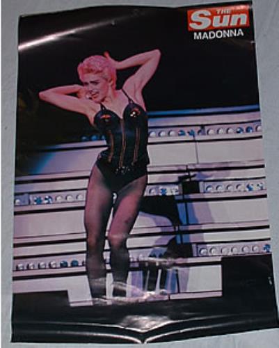 Madonna The Sun poster UK MADPOTH223381