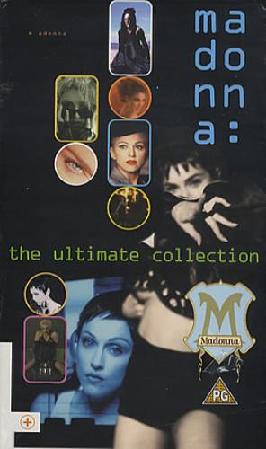 Madonna The Ultimate Collection video (VHS or PAL or NTSC) UK MADVITH191135