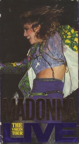 Madonna The Virgin Tour Live video (VHS or PAL or NTSC) German MADVITH253962