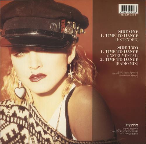 Madonna Time To Dance 12" vinyl single (12 inch record / Maxi-single) UK MAD12TI45952