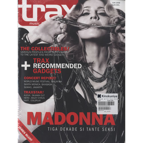 Madonna Trax Music magazine Indonesian MADMATR466381
