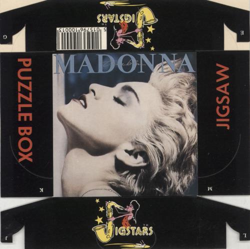 Madonna True Blue - Jigsaw memorabilia UK MADMMTR117956