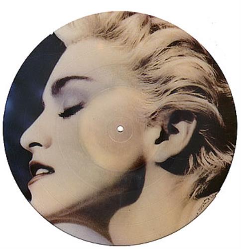 Madonna True Blue picture disc LP (vinyl picture disc album) US MADPDTR05434