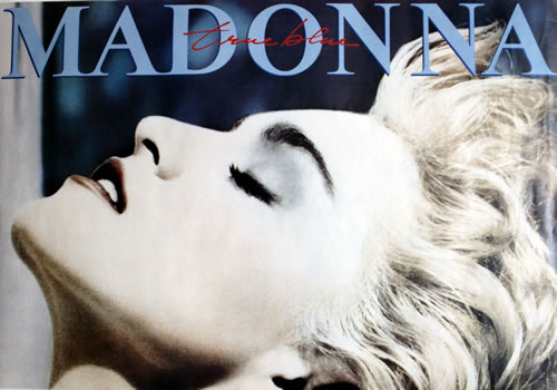 Madonna True Blue poster UK MADPOTR560581