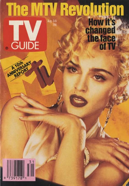 Madonna TV Guide magazine US MADMATV118689