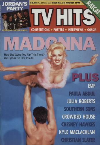 Madonna TV Hits + The Ultimate Madonna magazine Australian MADMATV659653