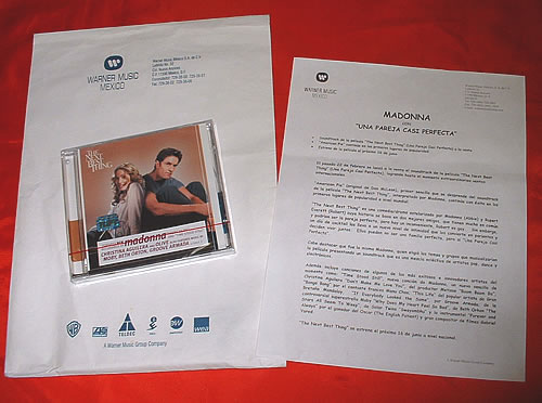 Madonna Una Pareja Casi Perfecta media press kit Mexican MADKIUN181789