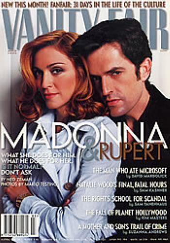 Madonna Vanity Fair - march 2000 magazine UK MADMAVA152714