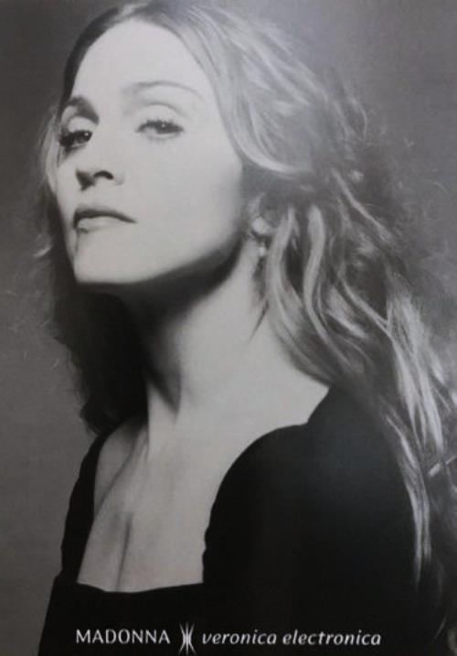 Madonna Veronica Electronica + Postcard CD album (CDLP) Japanese MADCDVE878623