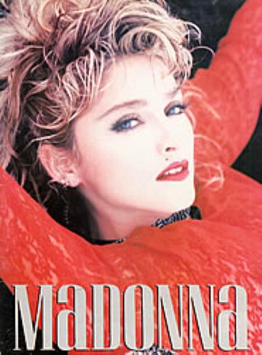 Madonna Virgin Tour tour programme US MADTRVI35810