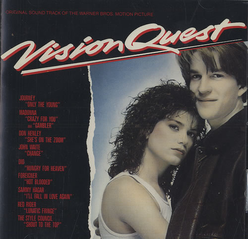 Madonna Vision Quest Soundtrack CD album (CDLP) US MADCDVI489821