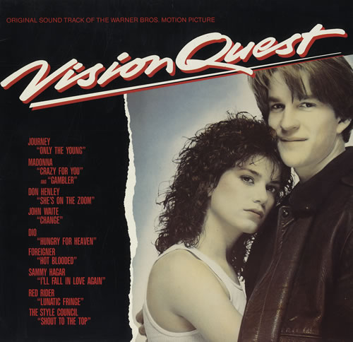 Madonna Vision Quest vinyl LP album (LP record) Canadian MADLPVI429837