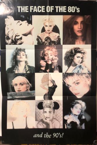 Madonna Vogue + Poster - EX 12" vinyl single (12 inch record / Maxi-single) UK MAD12VO237920