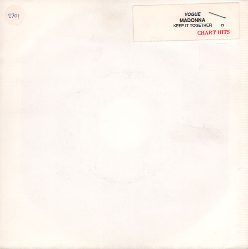Madonna Vogue - Injection Jukebox Label & Tab 7" vinyl single (7 inch record / 45) UK MAD07VO565798